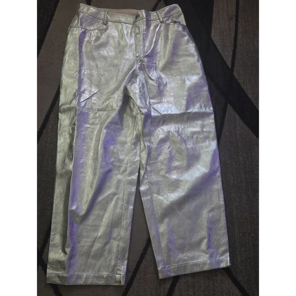 On 34th women's silver pants